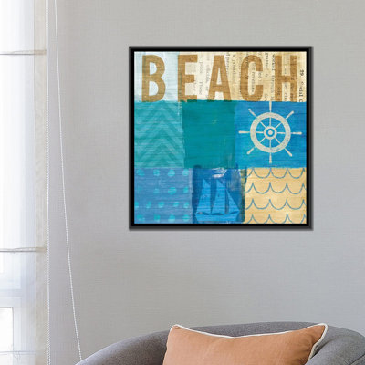 «Beachscape Series: Collage IV», impression sur toile