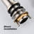 Bridge Kitchen Faucet With Brushed Nickel Finish. Pull-Down And Dual Handle For Convenient Usage. 360-Degree Rotating High Nozzle More Sink Space. Made Of Brass. Silent Splash- Water Flow Enhancer.-643505272