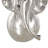 Cole And Grey Ceramic Glossy Elephant Decorative Sculpture-1613839048