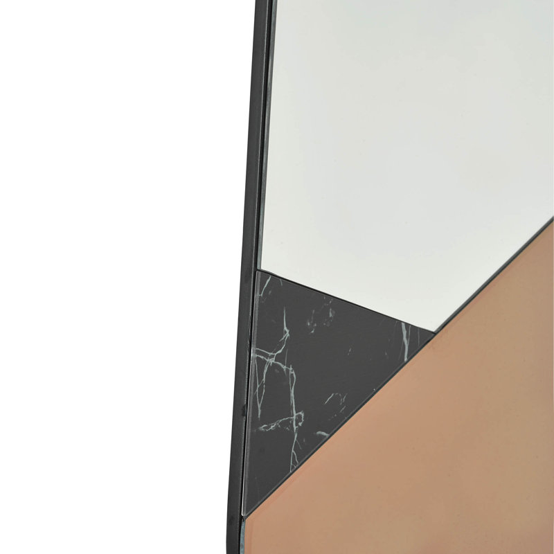 Abrielle Glass Flat Wall Mirror