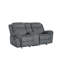 338F1F6AB4924D9CB9A7CD969EC7B6BE Causeuse avec station d'accueil et console USB (planeur et mouvement) - velours chocolat 2 tons-1326704333