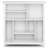 Amherst 44"W Solid Wood Multi Cube Bookcase with 8 Different Sized Storage Cubbies-951566357