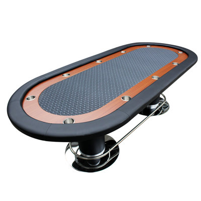 IDS Online Corp 96'' 10 - Player Foldable Poker Table