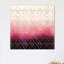 Art Deco Triangle Ombre - Print on Canvas-2070531343-2070531337