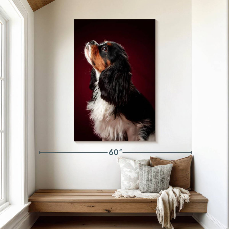 Brampt Begging Spaniel Puppy, 48" H x 32" W