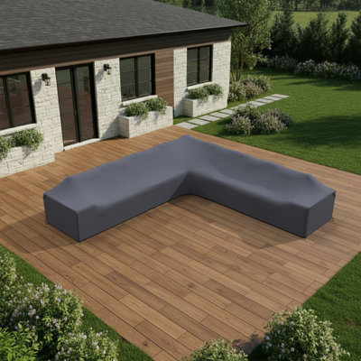 Minnesota L-Shaped Patio Sectional Sofa Cover
