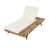 Coussin beige / structure brun clair sélectionné