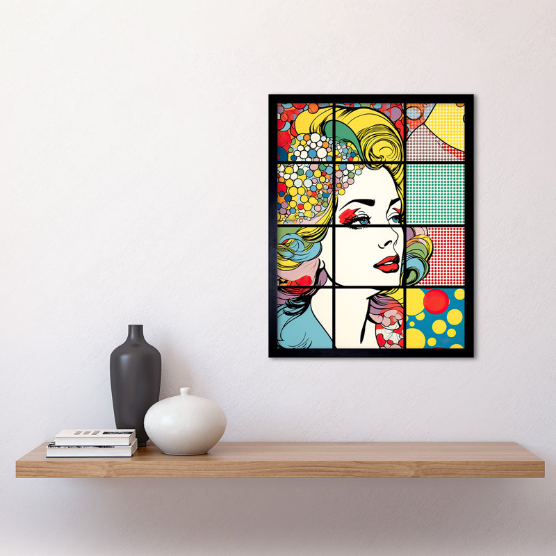 Alheid Woman Face - Single Picture Frame Print