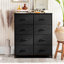 Commode de chambre à coucher avec commode haute 8 tiroirs-1581355911