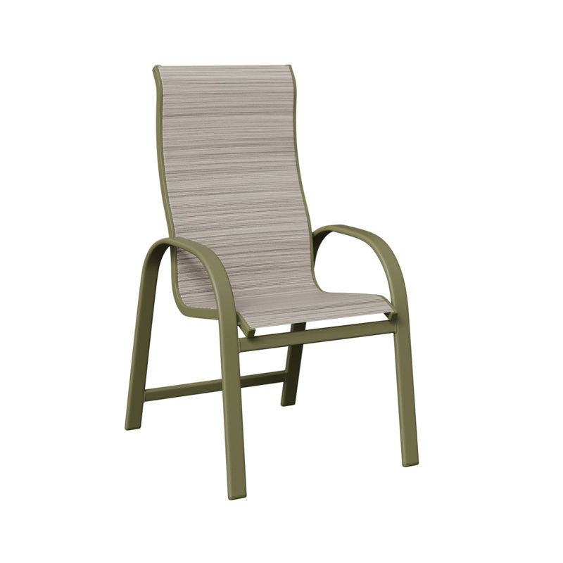 Chaise de salle à manger Murphy, Kozo fossile, Vert sauge