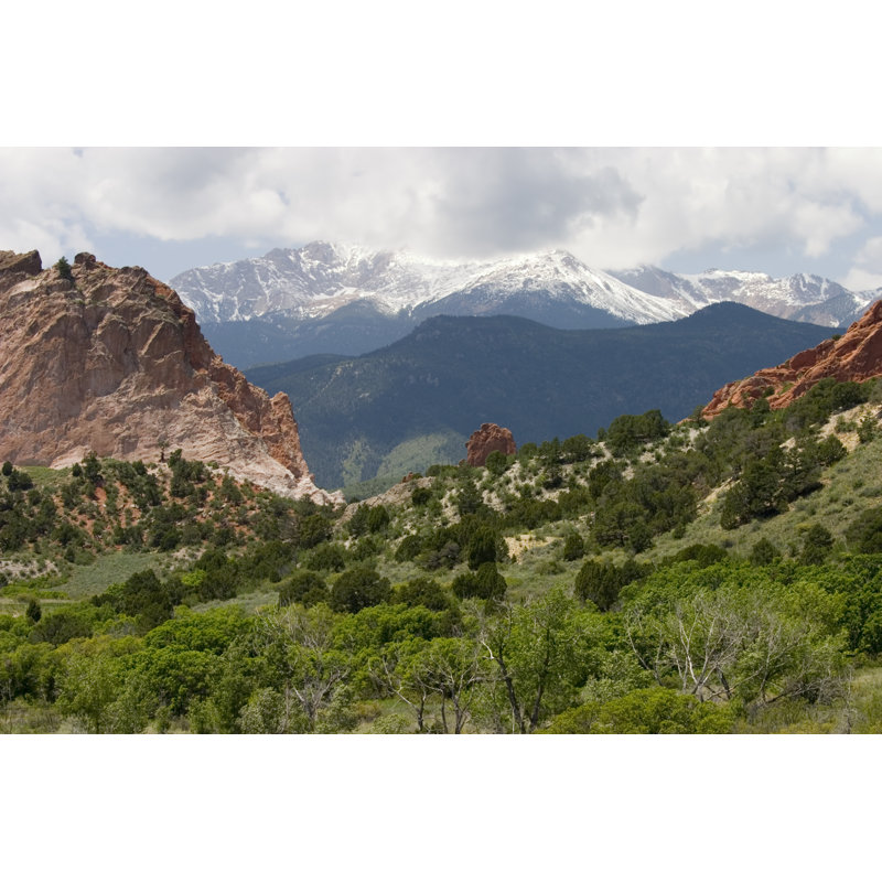 Garden Of The Gods View - Wrapped Canvas Print, 81cm H x 122cm W x 3.8cm D