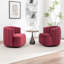 Fauteuil demi-tonneau pivotant Stanford-1183807963