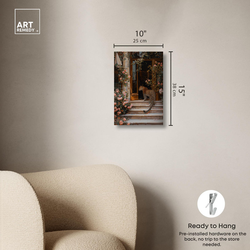 Art sur toile, art moderne, H 15 po x l 10 po, Toile tendue