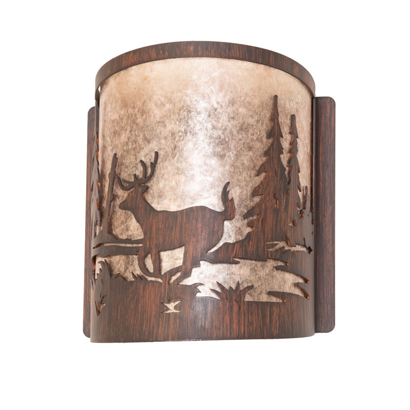 1 - Light Flush Mounted Sconce