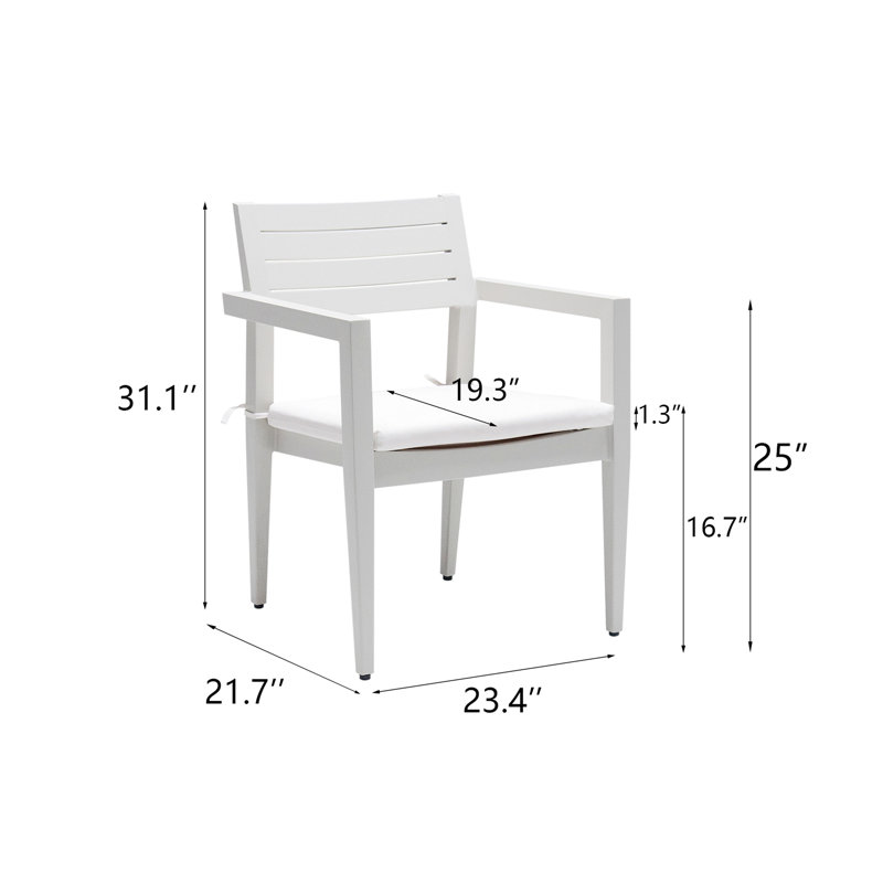 Tabouret d'extérieur 16,7 po Elijahjohn