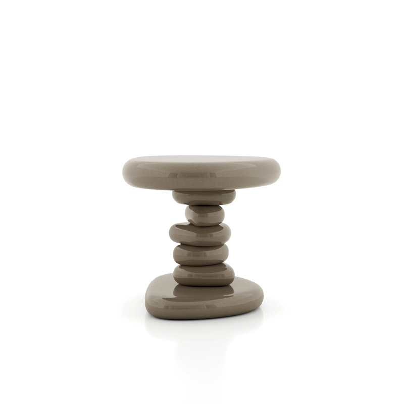 Table d'appoint Jahmaal, Brun