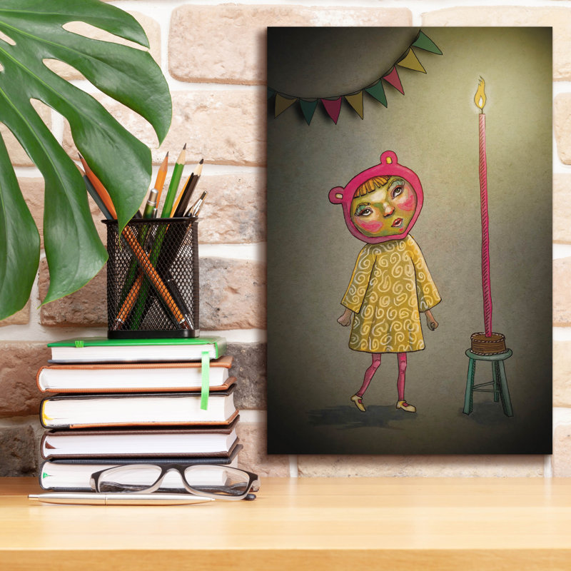  «Make A Wish» par Bebe Keith, art mural sur toile, 12 po x 18 po