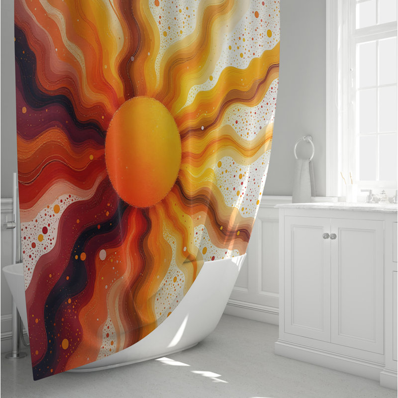 Rideau de douche, H 72 po x l 70 po