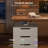 Electric Standing Desk With 6 Drawers, 55" Adjustable Stand Up Desk With Storage-994155728