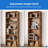 Tall Bookcase - Set Of 2, Storage And Display Bookshelves For Home Office And Living Room-114423997-114423996