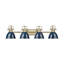 Ensemble de meuble-lavabo 4 lumières Brynnan-107150010-107150006