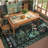 Kaldi Boho Washable Living Room Bedroom Area Rug Floral Large Non Slip Botanical Indoor Carpet-548829508