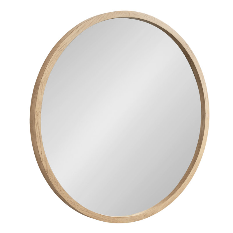 Shivai Round Mirror, Natural