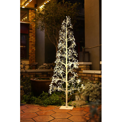 Flower Twinkling Pvc Wirer String Light Tree