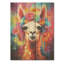 Alpaca Popart Woolen Elegance I - Alpaga sur bois imprimé-1617910251