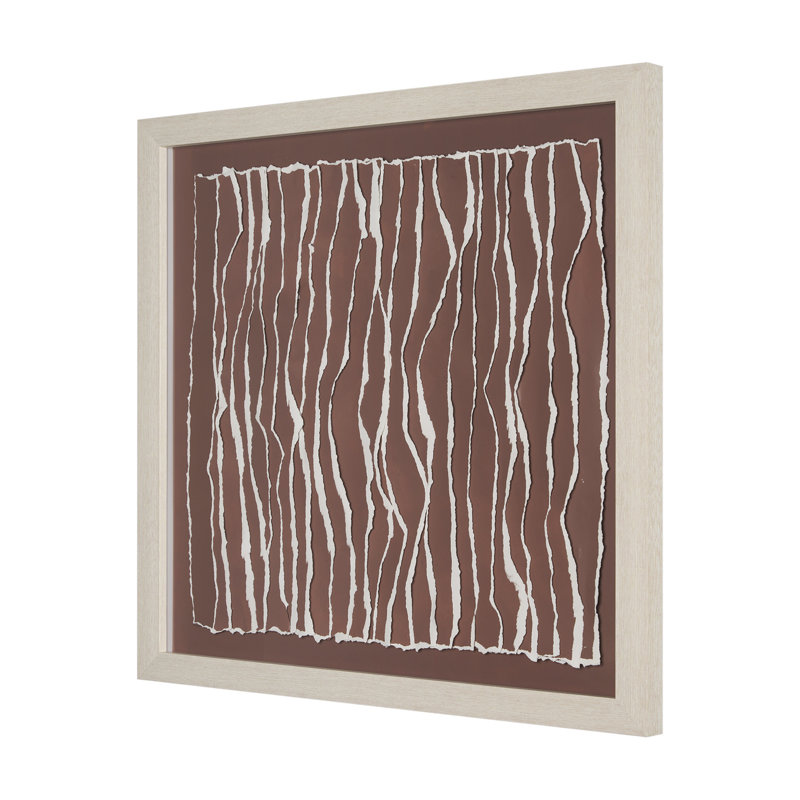 Cabrera Waves II By Studio A Framed Art Print Matted Under Glass