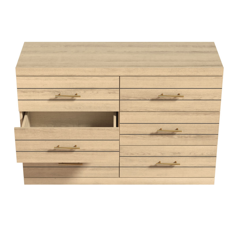 Commode double 6 tiroirs Onna