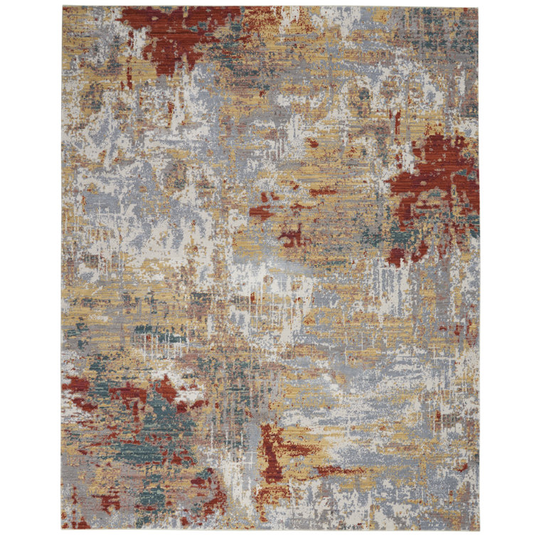 Whately Abstract Area Rug