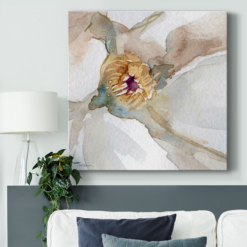 Floral Center I - Impression sur toile tendue