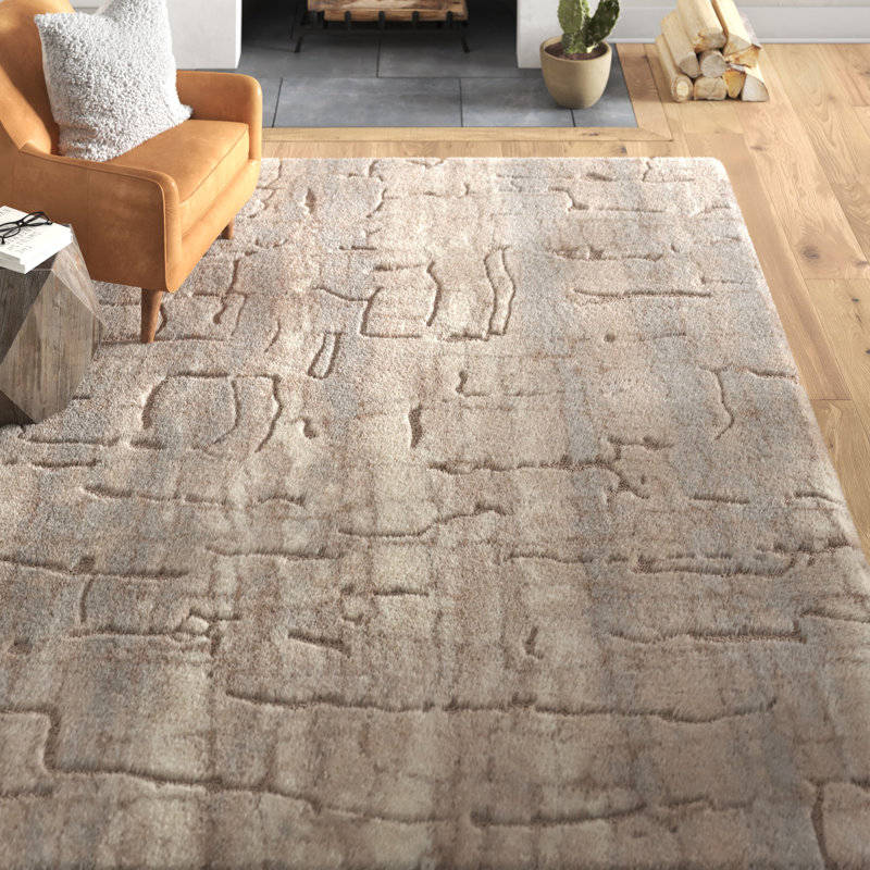 Ilgar Abstract Area Rug, Rectangle 9' x 12'