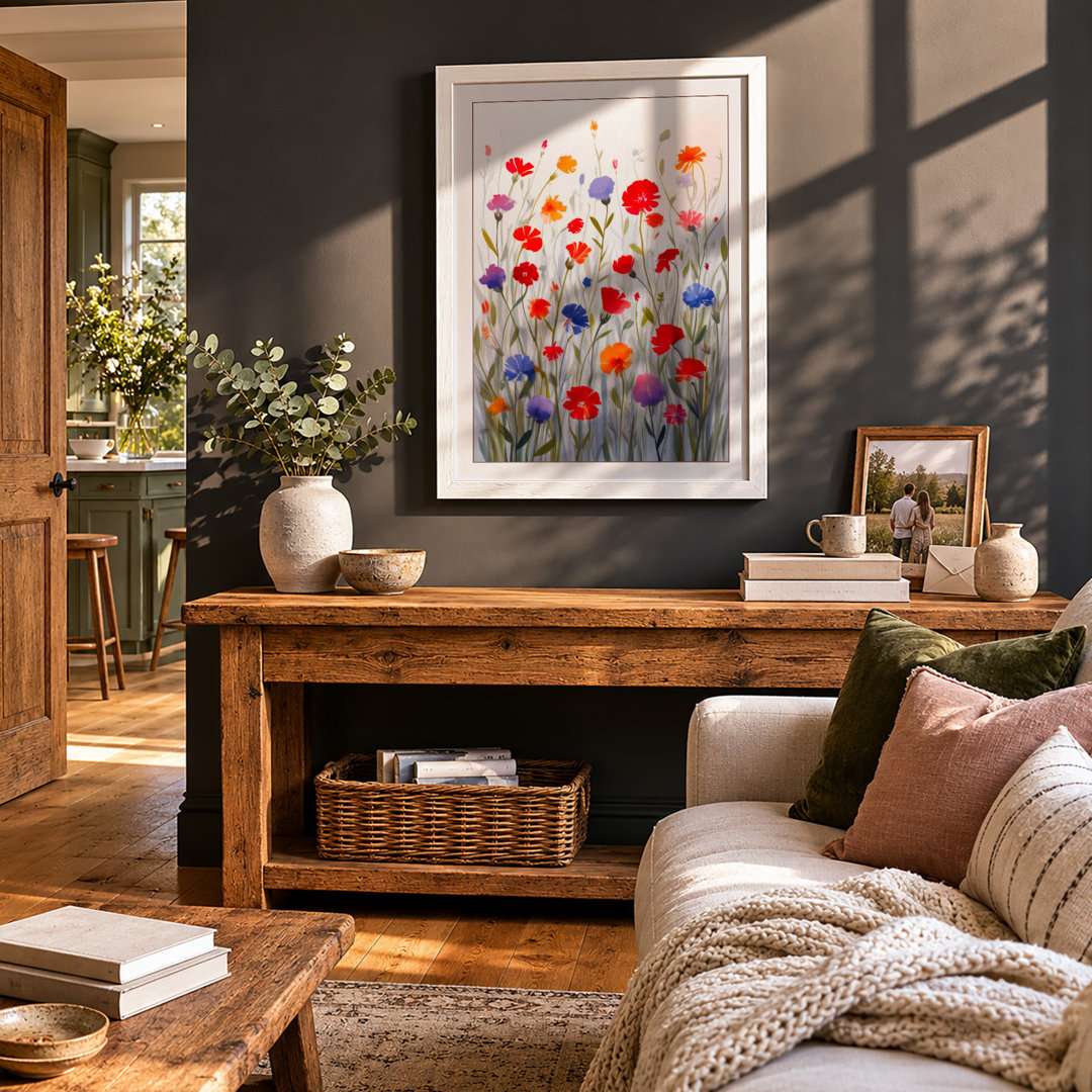 Wildflower Meadow Botanical - Framed Print