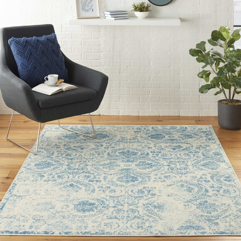 Dashuan Abstract Indoor Rug, Rectangle 4' x 6'