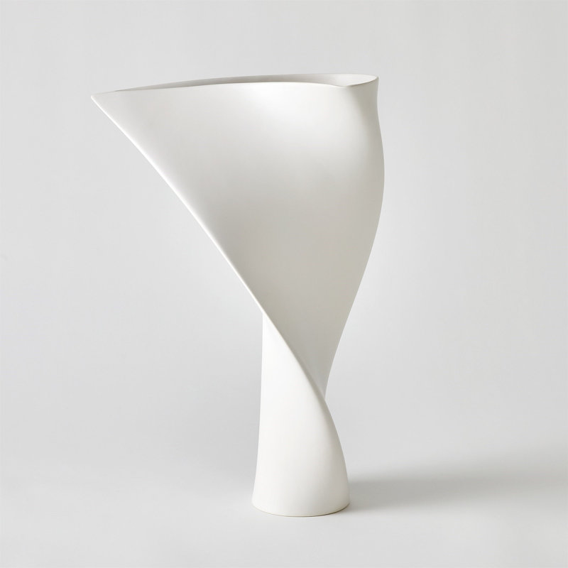 Vase Euphonious - blanc mat
