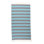  Serviette de bain et de plage rayée en coton turc biologique avec éponge d'un côté, 68 po x 37 po