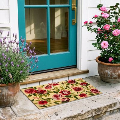 Brittany rose Doormat 18x30