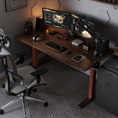 Rectangular Electric Height-Adjustable Desk