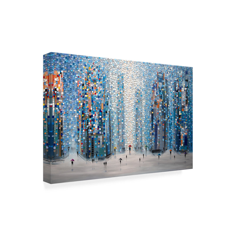Œuvre sur toile, Ekaterina Ermilkina, 30" H x 47" W