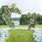 Carbon Steel Heart-Shaped Wedding Arch Backdrop Stand-97843665
