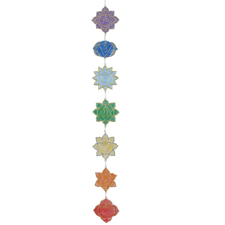 World Menagerie Hanging Chakras Wall Décor & Reviews