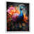 White Floater Frameed Canvas