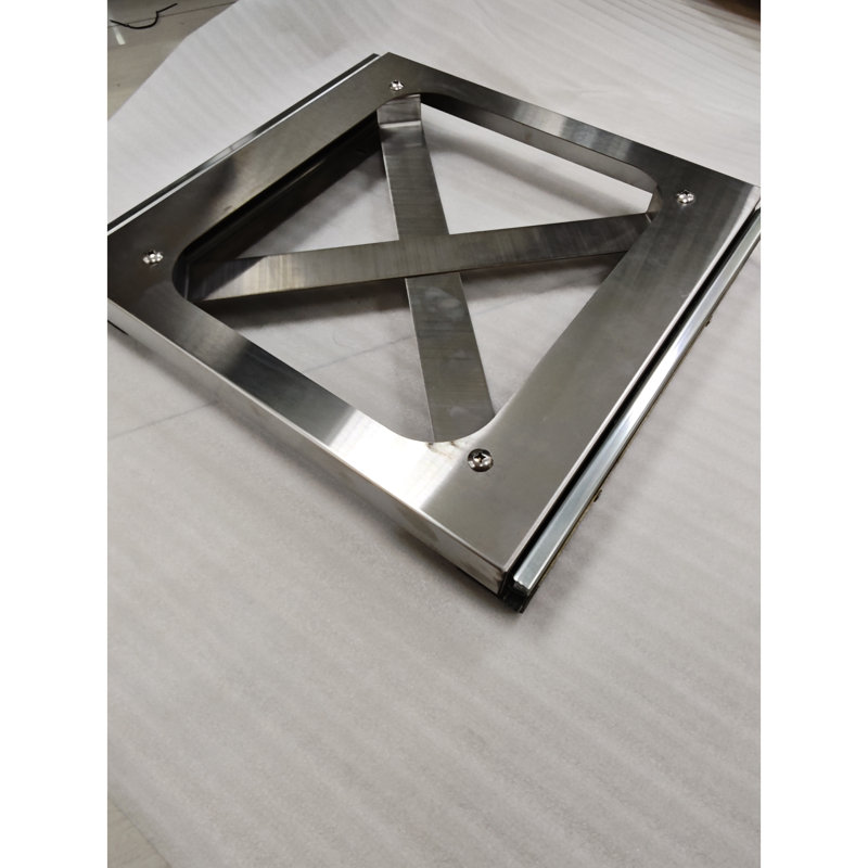 Palette cylindrique en acier inoxydable 6B01 4B03 avec matériau 304 #, tiroir coulissant à fermeture en douceur, fixée au bas de l'armoire, applicable pour Sk - 6B04, argenté, 14,01 po de profondeur, largeur, 2,02 po, 4,01 lb
