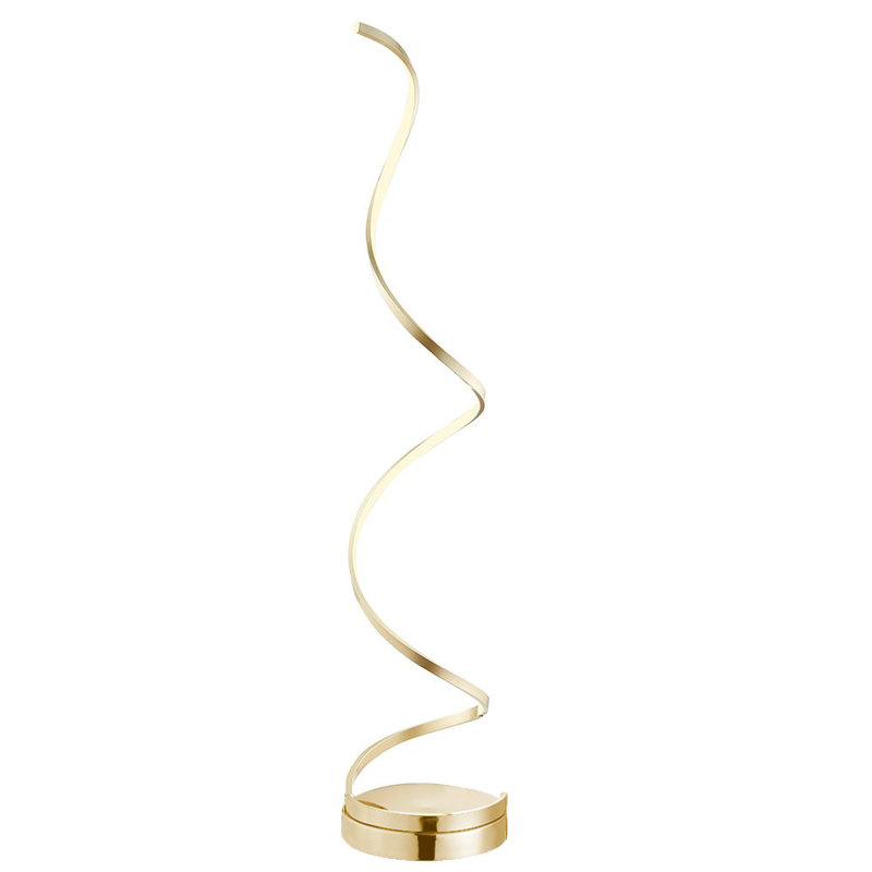 Taquan 63" LED Dimmable Novelty Floor Lamp, Gold