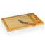 Ensemble de plateau de service et de couteaux en verre Icon Icon Enyeart