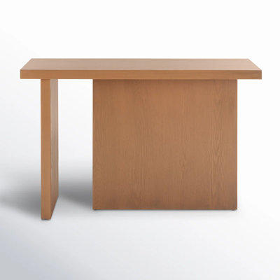 Retro simple rectangular console table