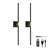2-Pack Rechargeable Wall Sconces With Remote Control, Cordless Wall Lights Non-Hardwired-997239670-997239672