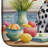 Decorating Easter Dalmatian Dish Drying Mat